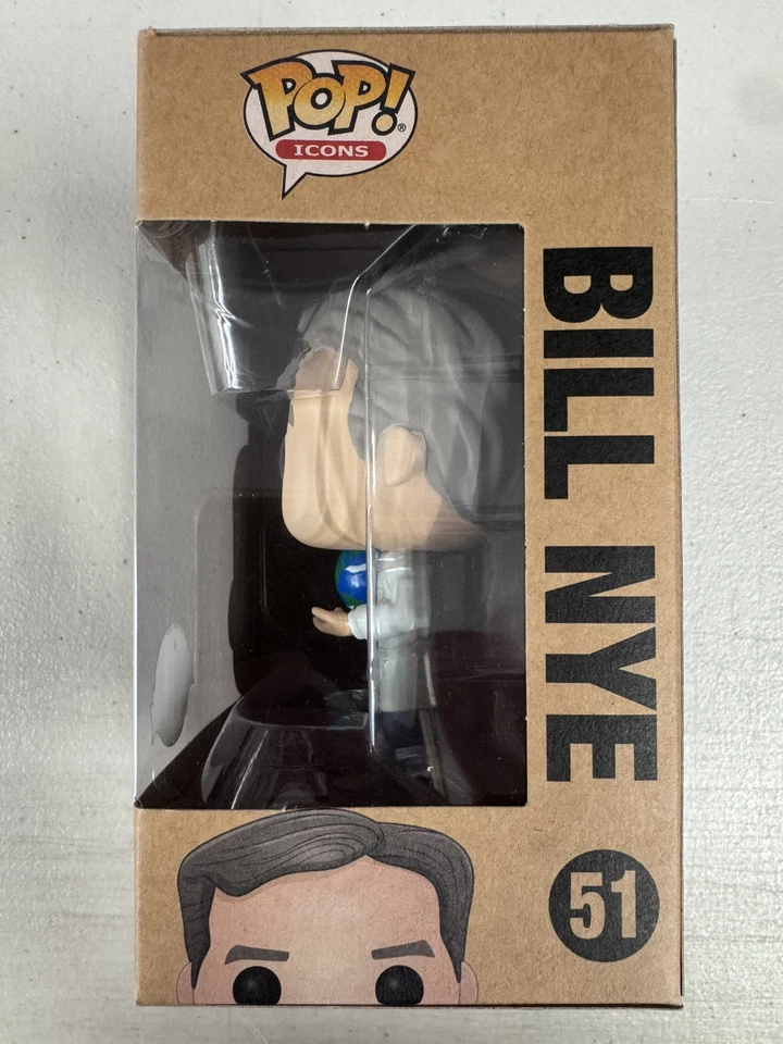 Bill Nye con Globo 51 ~ Iconos ~ Vinilo Funko Pop ~ Edición Especial Foto 2 de 4