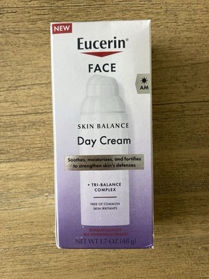 Eucerin Skin Balance Facial DAY CREAM 1.7 Oz Tri-Balance Complex NEW