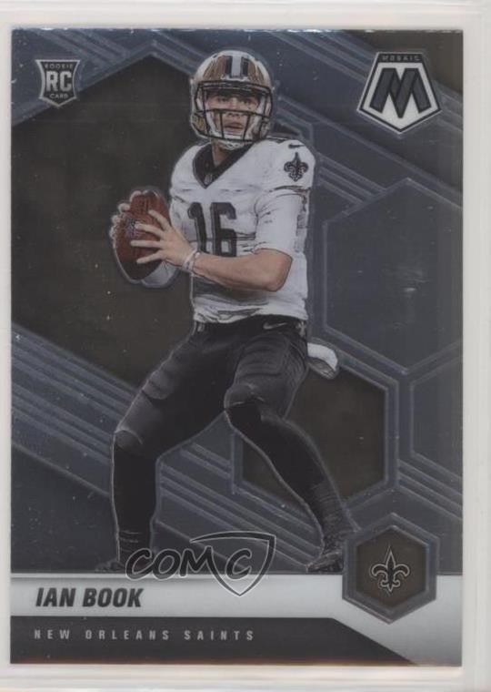 2021 Panini Mosaic Rookies Ian Book #327 lw9