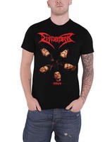 Dismember T Shirt Pieces Band Logo Nue Offiziell Herren Schwarz