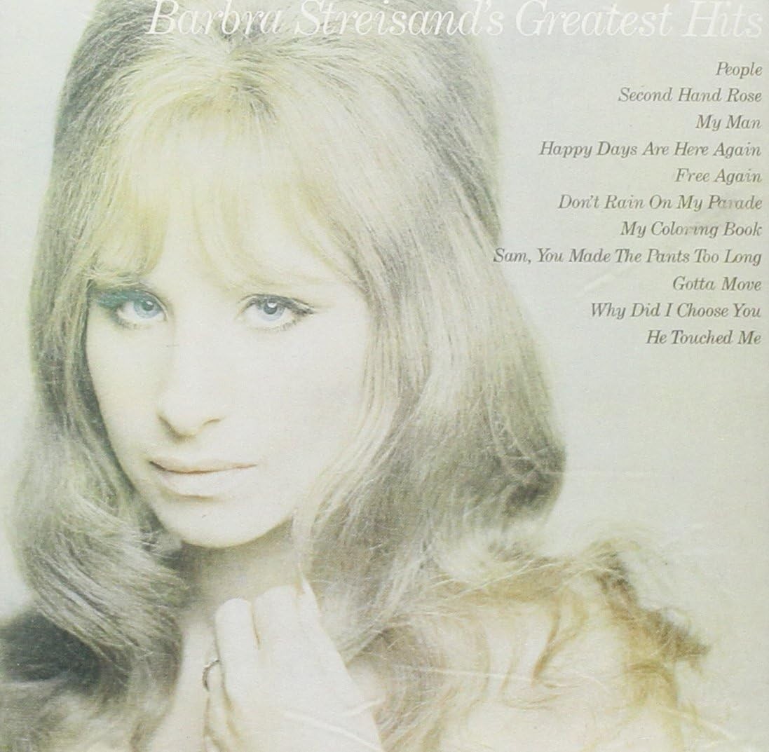 Barbra Streisand Greatest Hits CD NEW SEALED People/Second Hand Rose/Gotta Move+