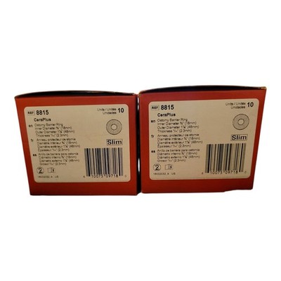 Hollister 8815 Adapt CeraRing Slim Ostomy Barrier Ring 2'' Lot Of 2 Boxes, New