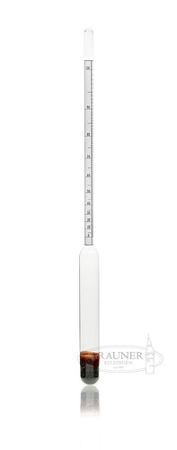Alkoholometer ohne Thermometer 0-100 Vol% zur Messung von Alkoholdichte