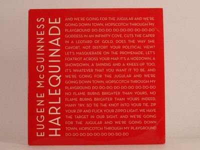 EUGENE MCGUINNESS HARLEQUINADE (F40) 1 Track Promo CD Single including Card Slee