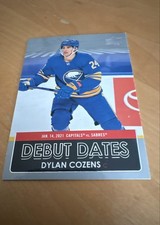 2021-22 Upper Deck Series 1 - Debut Dates Dylan Cozens #DD-3