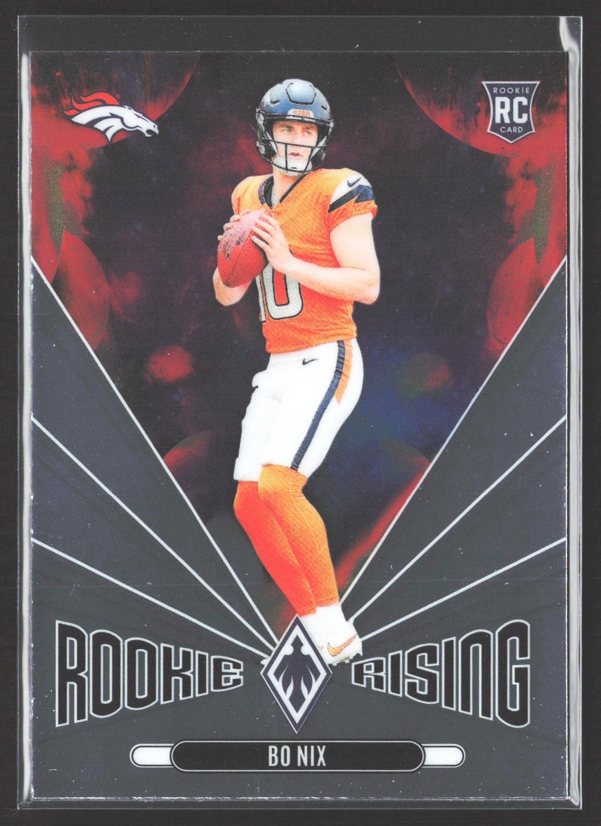 Bo Nix 2024 Panini Phoenix Rookie Rising #RR-BNX Denver Broncos | eBay