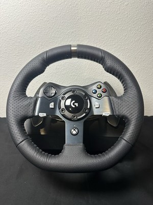 Logitech G920 USB Driving Force Racing Wheel TESTED for Xbox PC WHEEL ONLY