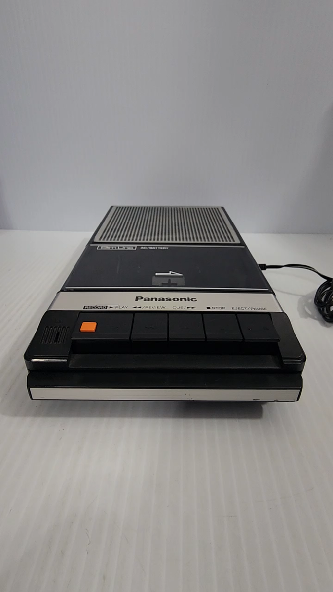 Panasonic RQ-2735 Slim Line Portable Cassette Tape Recorder Player