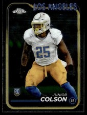 2024 Topps Chrome Junior Colson Rookie Los Angeles Chargers #291