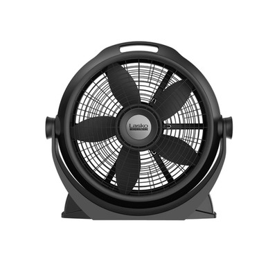 Lasko WindMachine 20'' 3 Speed Pivoting Air Circulator Floor Fan, Black A20305