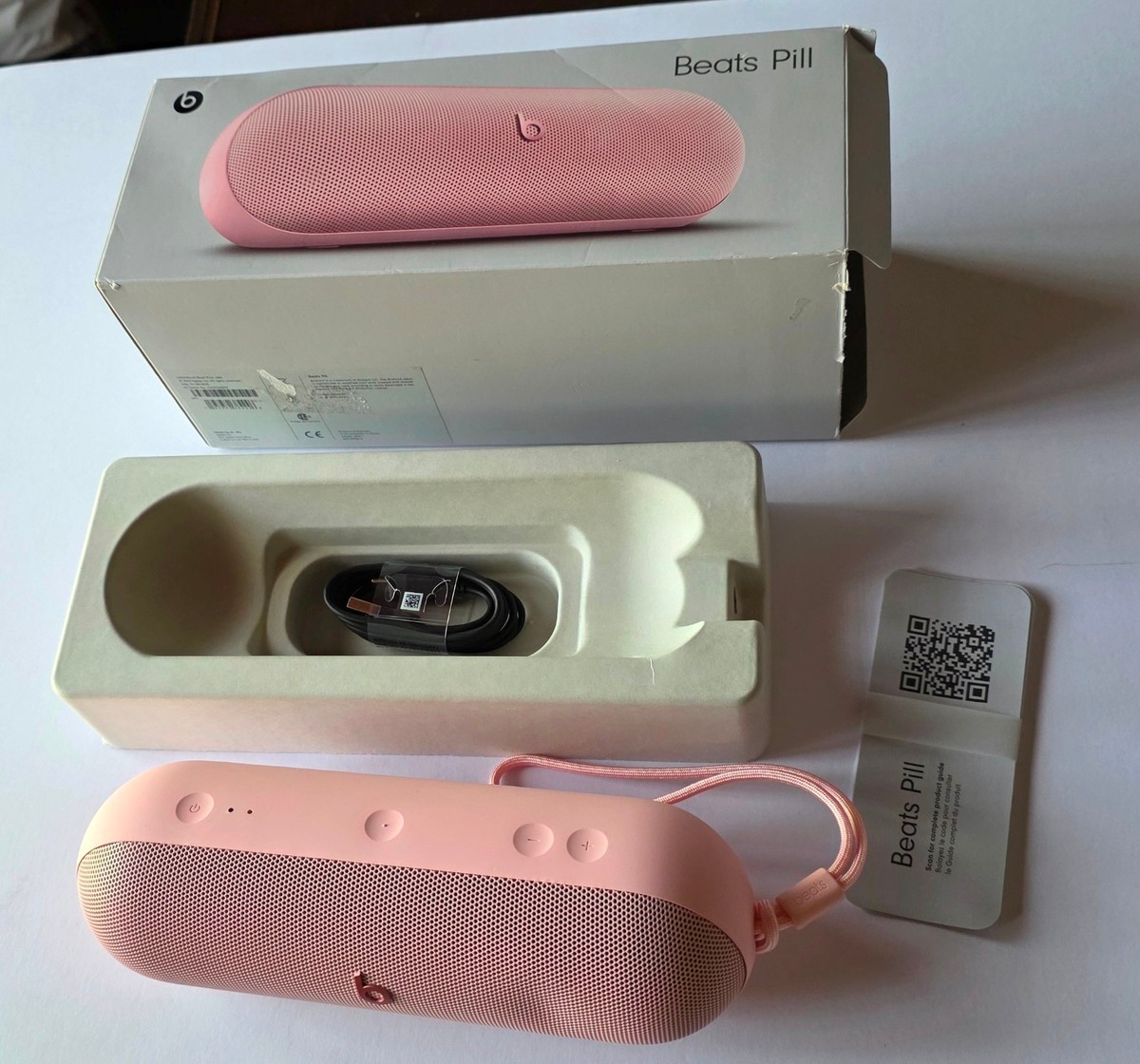 Unused Original Pink Beats Pill Wireless Speaker 2024 ME2H4LL/A in