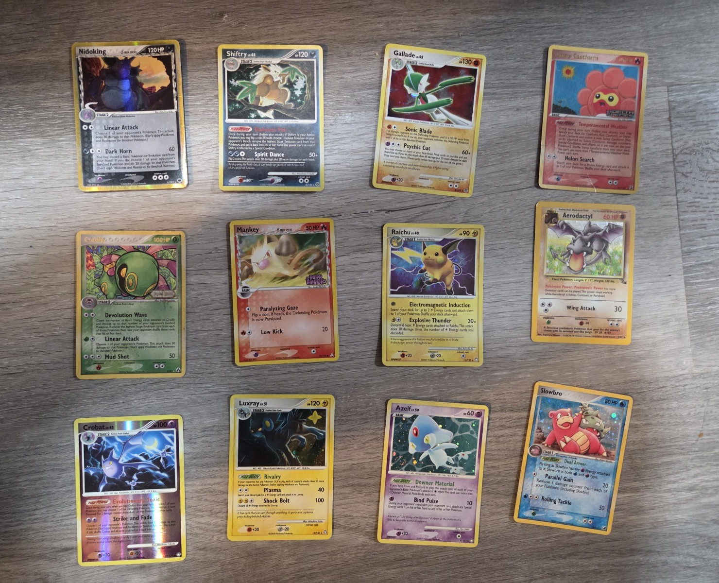 Pokemon TCG 12-Card Lot Rotom Promo Foil 5/11 + Bellsprout Nidoqueen 2009