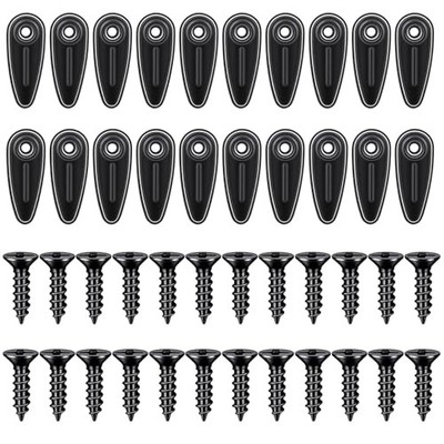 100Pcs Picture Frame Backing Clips, Metal Picture Frames Turn Button Fasteners