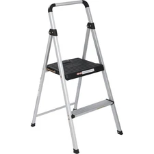 STOOL 2-STEP ALUMINUM