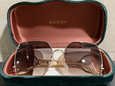 Gucci Interlocking G Oversize Square Sunglasses