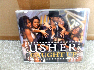 CD SINGLE USHER CAUGHT UP 4 TRACK + VIDEO 2005