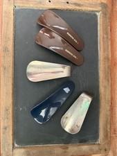 Lot Of 6 Vintage - Now Shoe Horns With Advertising