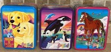 Vintage Lisa Frank Rainbow Chaser Horse Collectors Tin