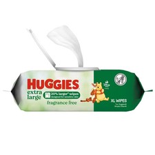 Huggies Extra Large Baby Wipes, Unscented, 1 42 Count Pack of 1 , White