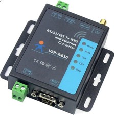 Serial to WiFi Ethernet Wireless Converter RS232 RS485 Serial ServerUSR-W610