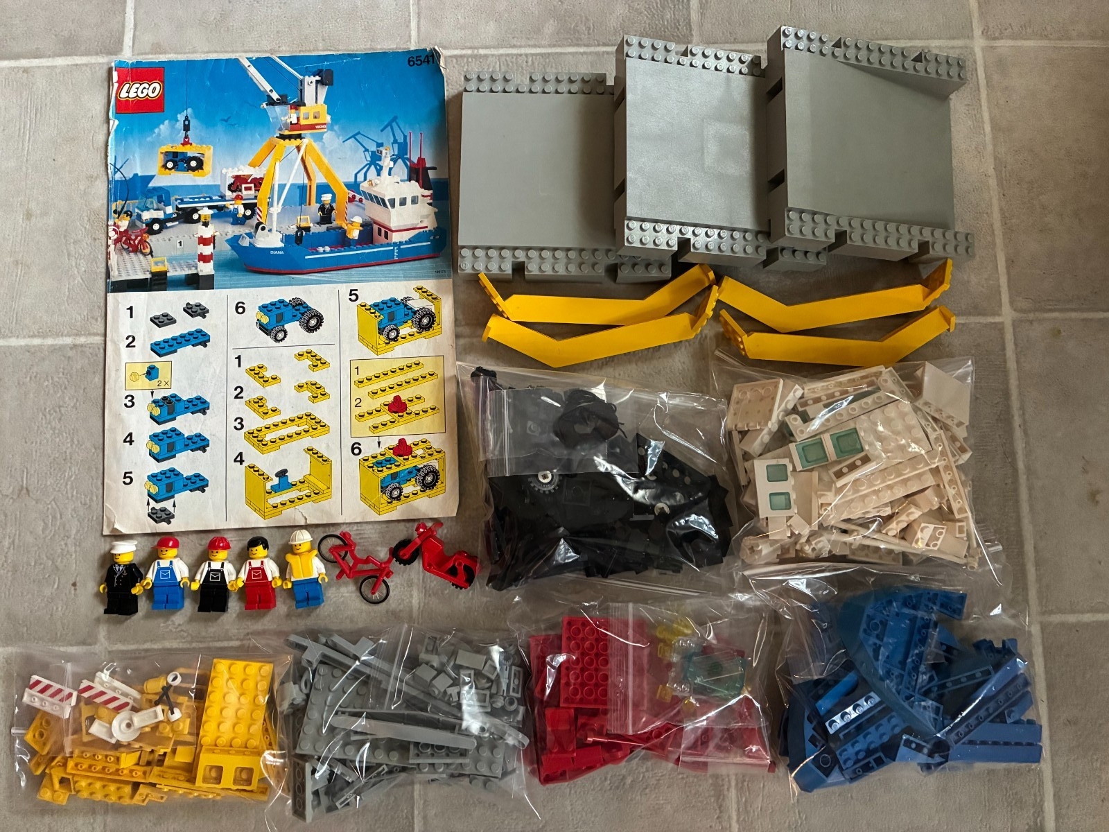 Lego 6541 Classic Town Harbor INTERCOASTAL SEAPORT w/Instructions