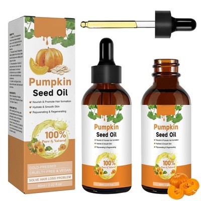 Pumpkin Seed Oil Kürbiskernöl Haaröl 2 Stück Kürbiskernöl Haare 120ml Pumpkin...