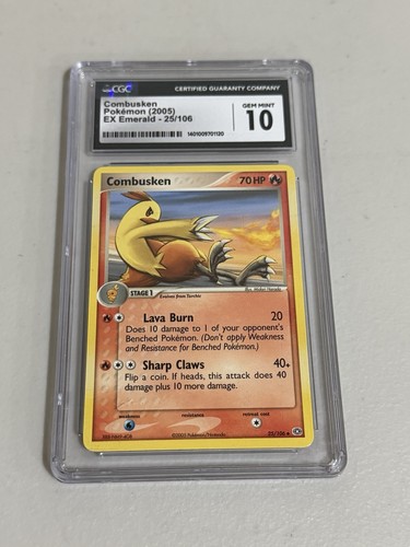 Combusken graded CGC 10 for sale on eBay