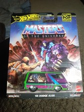 Hot Wheels Premium Pop Culture ‘66 Dodge A100, Masters of the Universe, New!