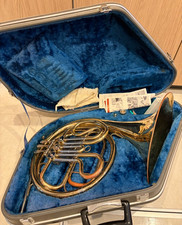 YAMAHA YHR-313 Single French Horn Used With Hard Case