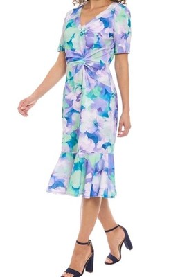 cream women's dress pants Trousers Black / L / Extra Long Daiia Japanese Koi Print Diagonal side pockets and women's retro dress Color:GARDEN BLUES