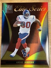 2006 Donruss Elite ANDRE JOHNSON 0017/1000 Elite Series GOLD Houston Texans #ES9