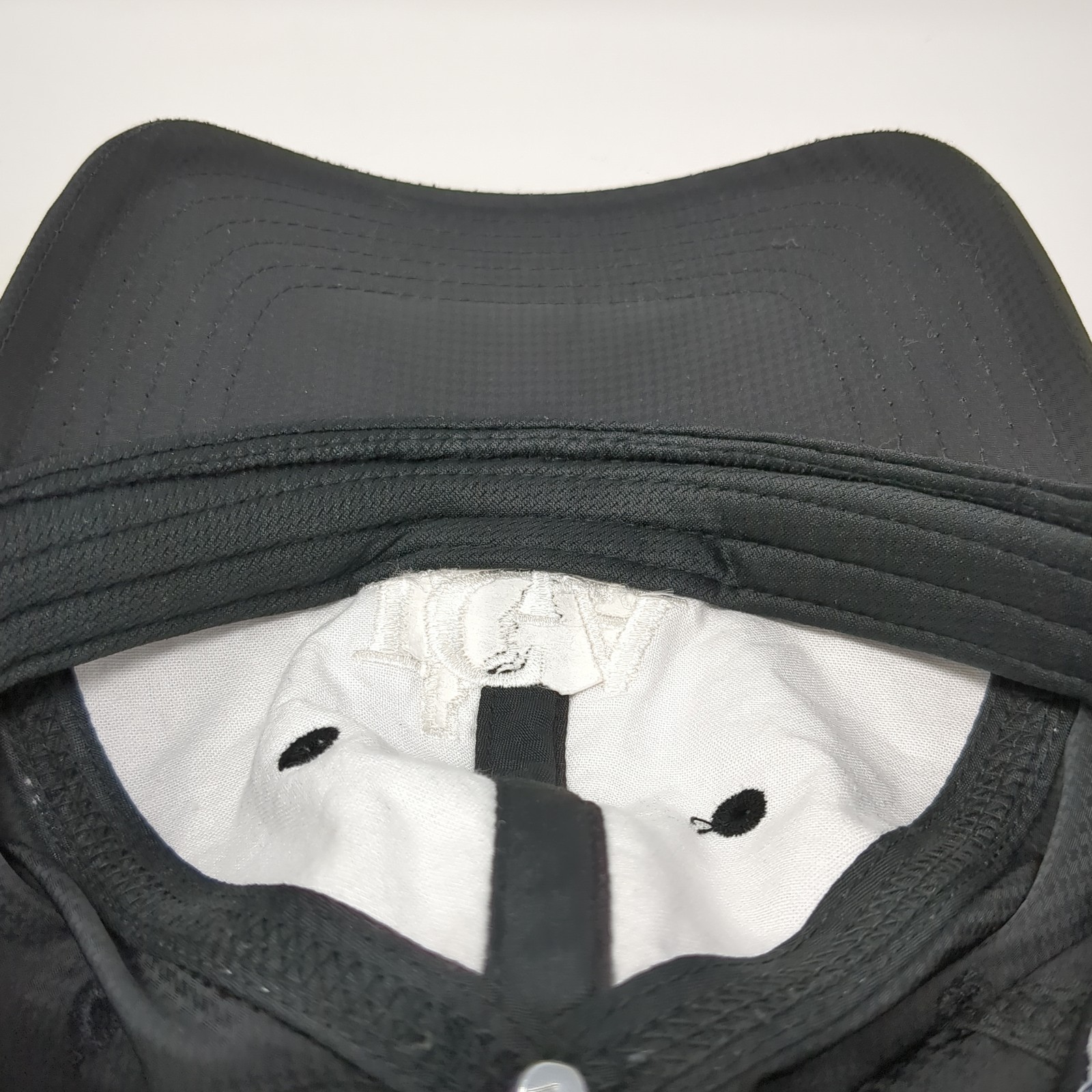 IGA Strapback Hat Black One Size Embroidered Logo… - image 8