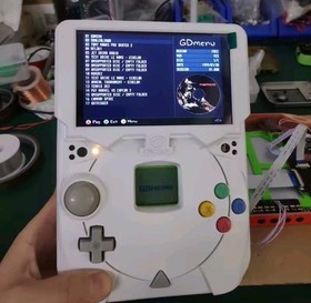 Exclusive portable gaming console Sega Dreamcast.