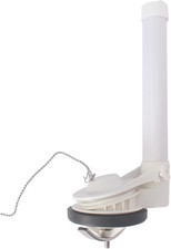 Universal Toilet Flush Valve 2-Inch One Piece Toilet Replacement Pa...