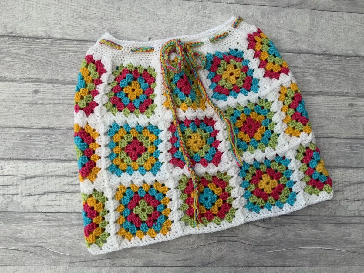 Festival crochet skirt cheap