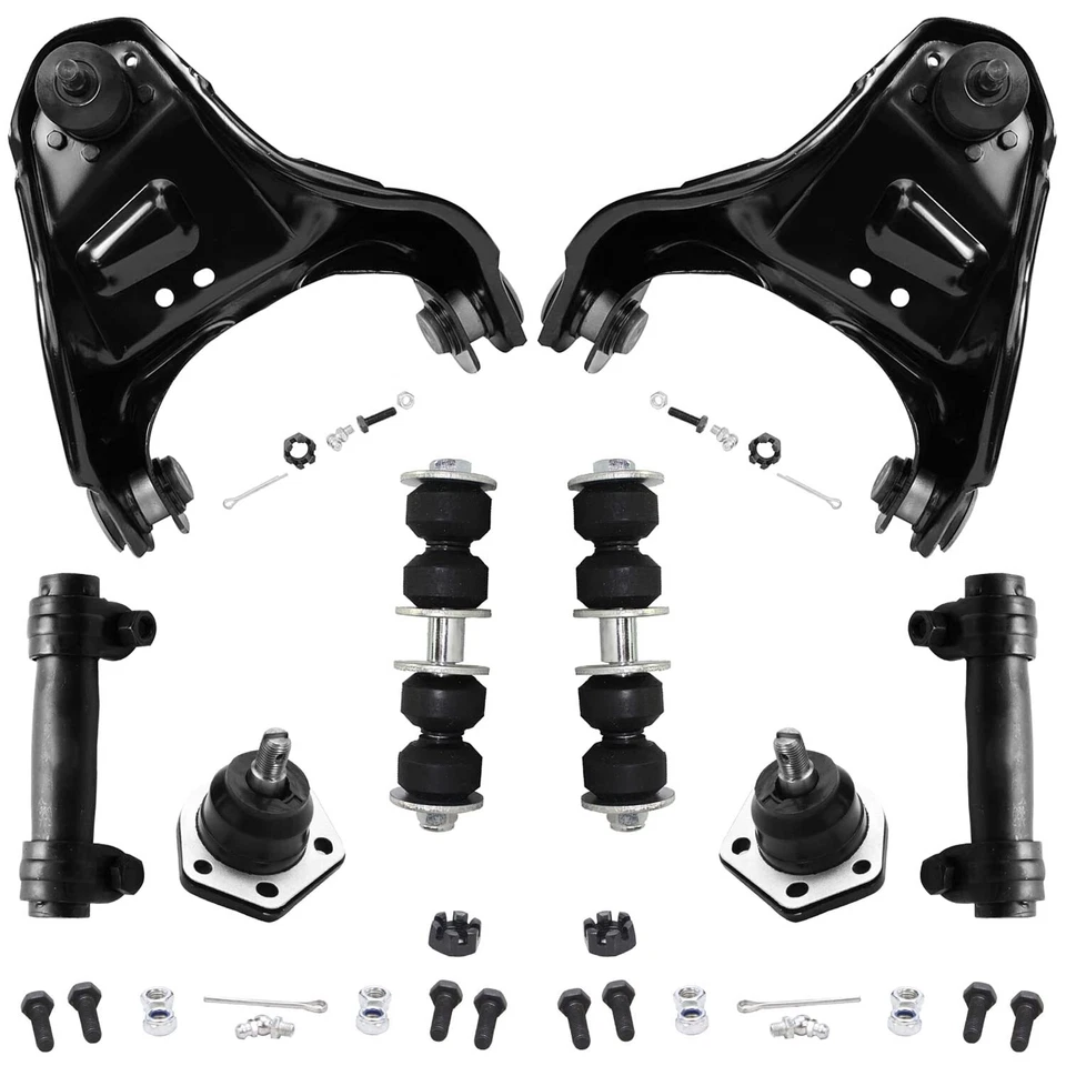 Kit de rolamentos de cubo de roda e braço de controle superior dianteiro 4WD para Blazer Sonoma S10 Jimmy - Imagem 3 de 4