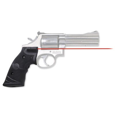 Crimson Trace Red Lasergrips for Smith & Wesson K & L Frames, Round #LG-308