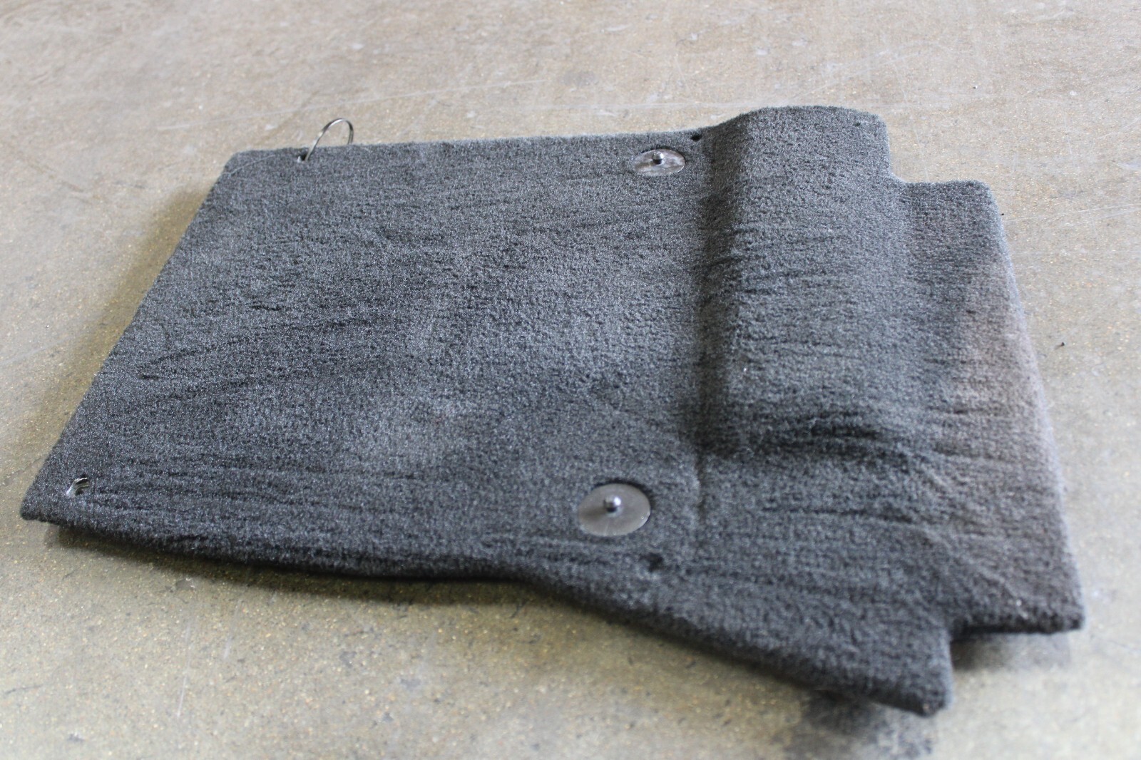 Ferrari 599 GTB, RH, Right, Front Carpet, Black, Faded, Used, P/N 69367400