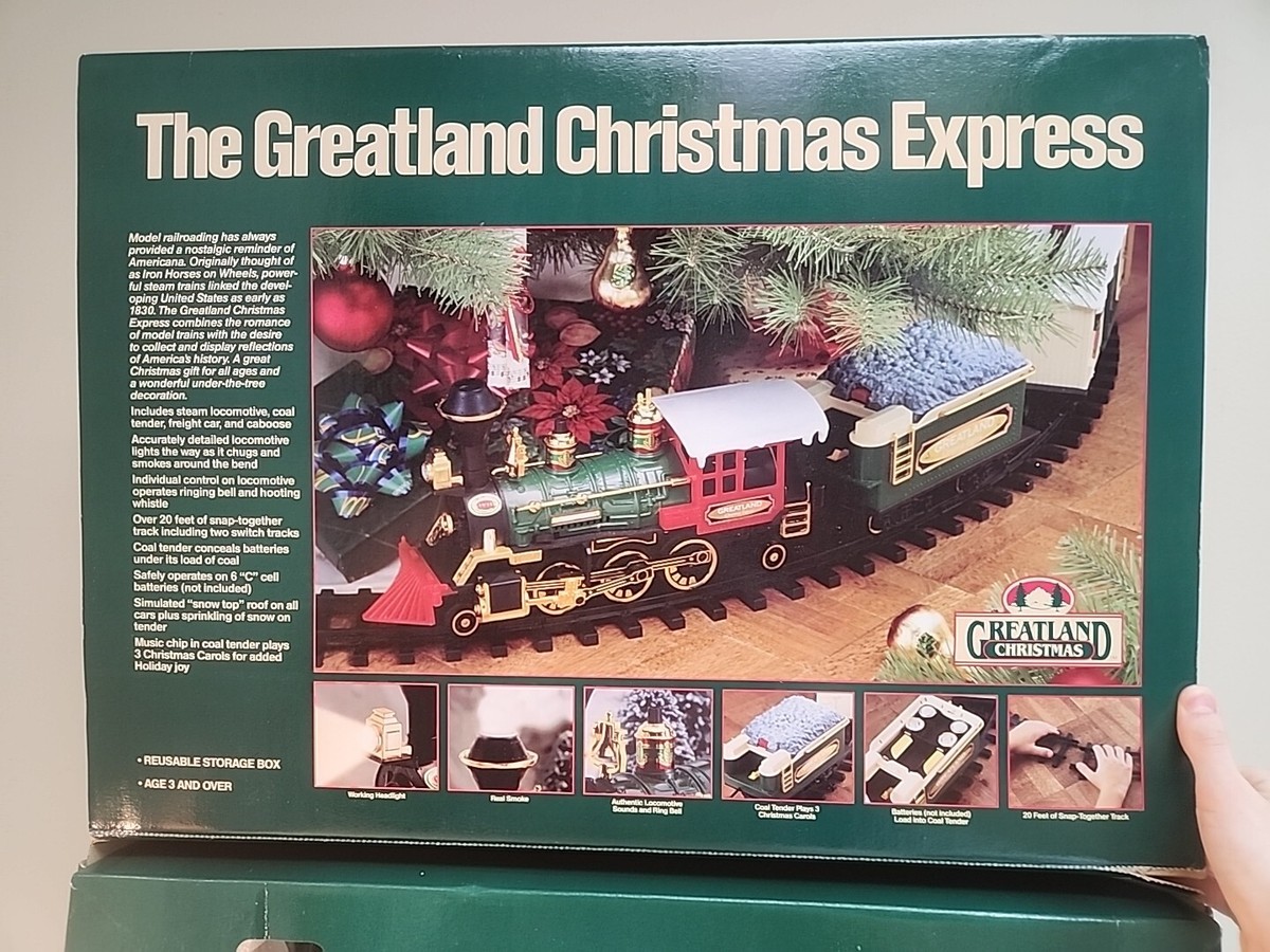 Vintage 1991 The Greatland Christmas Express Train Set | eBay