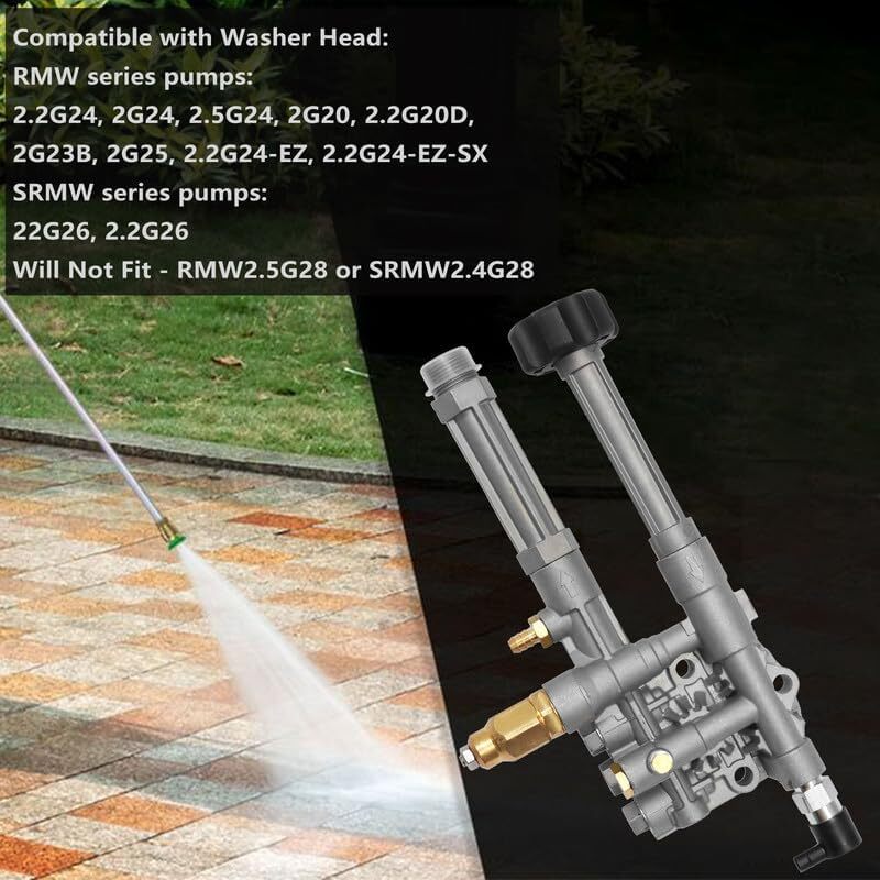 92841730 92840020 2800 Psi Pressure Washer Pump For Craftsman 580. ...
