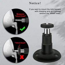 4Pack Positioning Camera Wall Mount Bracket Outdoor Indoor for Arlo Pro Security