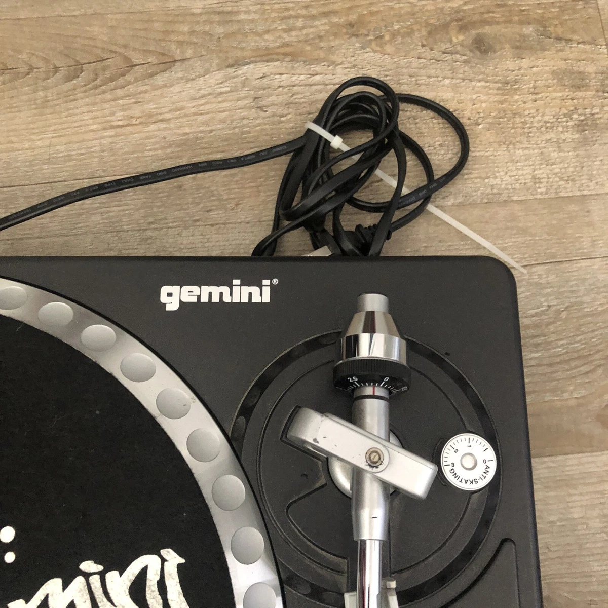 Gemini TT02 MKII Full Manual Direct Drive Turntable Works Tested