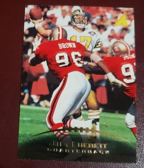 1995 Pinnacle #167 Jim Everett QB New Orleans Saints    **40% OFF 2 or MORE