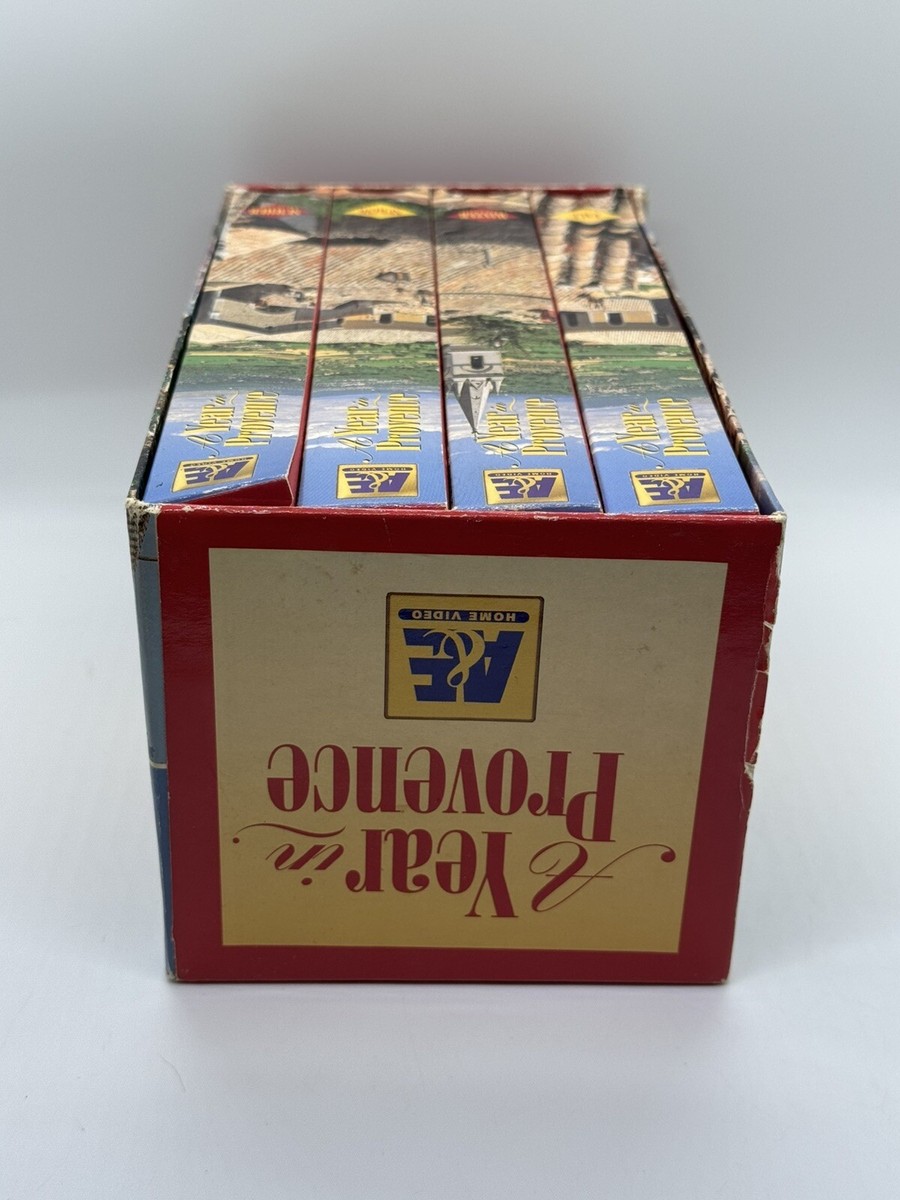 1993 A Year in Provence Video VHS set of 4 Tapes ASE Home