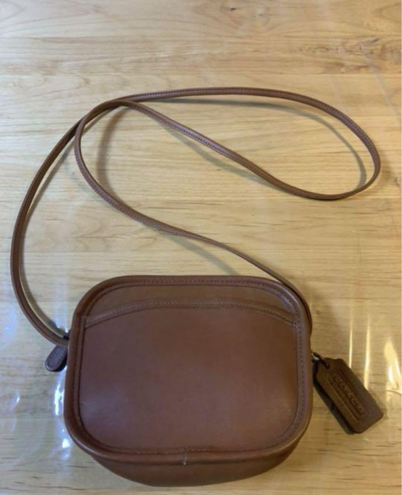 Old Coach   Shoulder Bag Camel Excellent+ Used