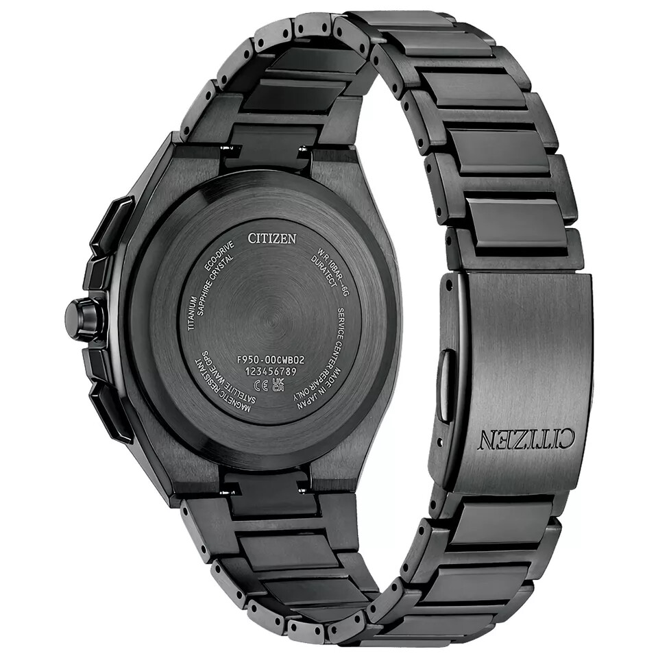 CITIZEN ATTESA CC4105-69E Eco Drive Titanium Satellite GPS Men
