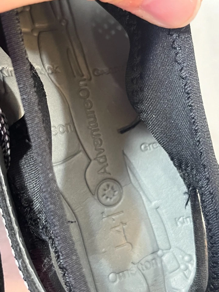 J-41 Jeep Mujer Arries Exterior Negro Agua Zapatillas Zapatos Talla 7 Venta al por menor $120 Foto 4 de 4