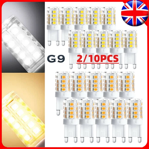 10x G9 LED Bulb Warm/Cool White 5W=40W Halogen Capsule Light Bulbs Energy Saving - Picture 1 of 14