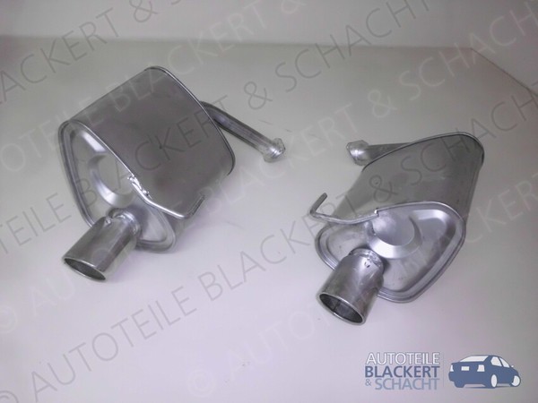 Auspuffset Esd Endtopf Links + Rechts FüR Subaru Tribeca 3.0 2005-2008-image