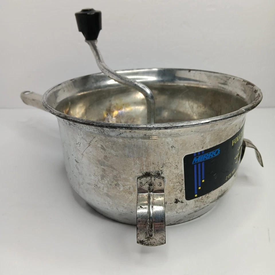 Foley Food Mill 7.5" 2 cuartos de galón de acero inoxidable triturador ricer colador 0101007 Foto 4 de 4
